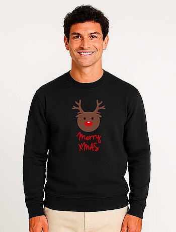 Felpa Uomo - MERRY XMAS RENNE