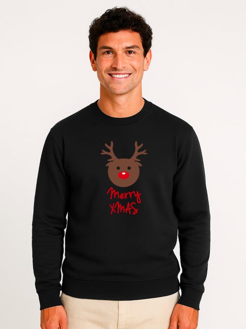 Felpa Uomo - MERRY XMAS RENNE - Kiabi