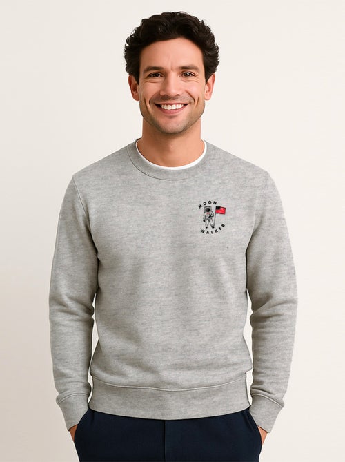 Felpa Uomo - MOON WALKER CŒUR - Kiabi