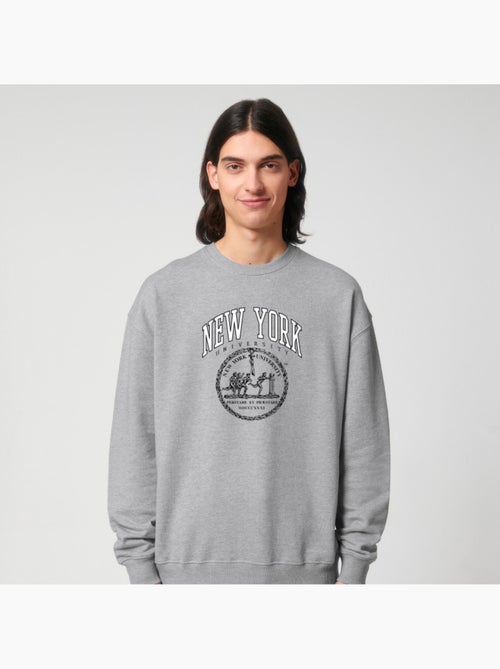 Felpa Uomo - NEW YORK UNIVERSITY - Kiabi