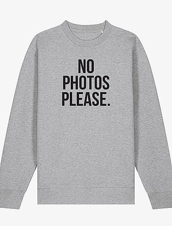 Felpa Uomo - NO PHOTOS PLEASE