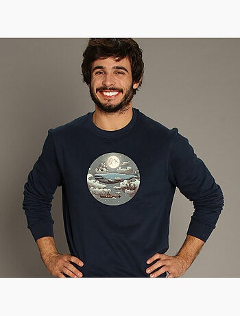 Felpa Uomo - OCEAN MEETS SKY