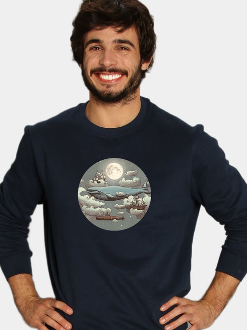 Felpa Uomo - OCEAN MEETS SKY - Kiabi