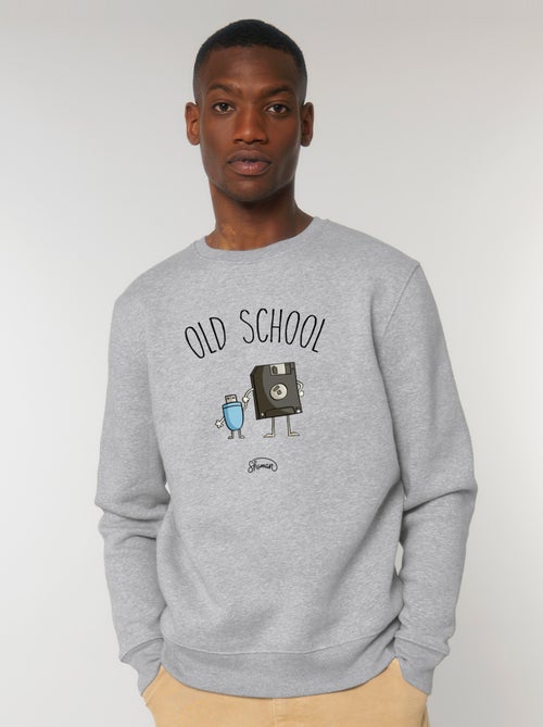 Felpa Uomo - OLD SCHOOL - Kiabi