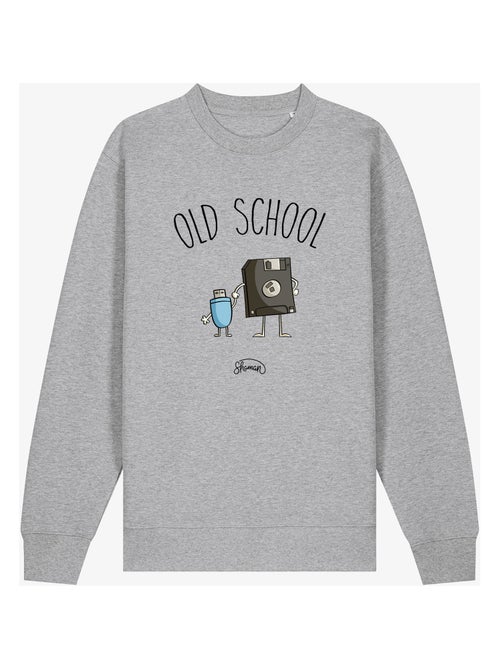 Felpa Uomo - OLD SCHOOL - Kiabi