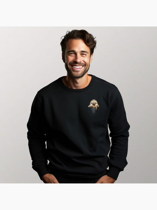 Felpa Uomo - POCKET SLOTH - Kiabi