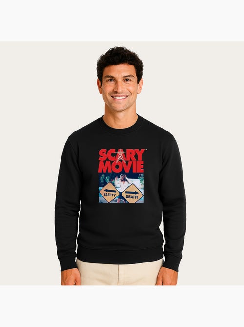 Felpa Uomo - SCARY MOVIE OFFICIAL SAFETY VS DEATH - Kiabi