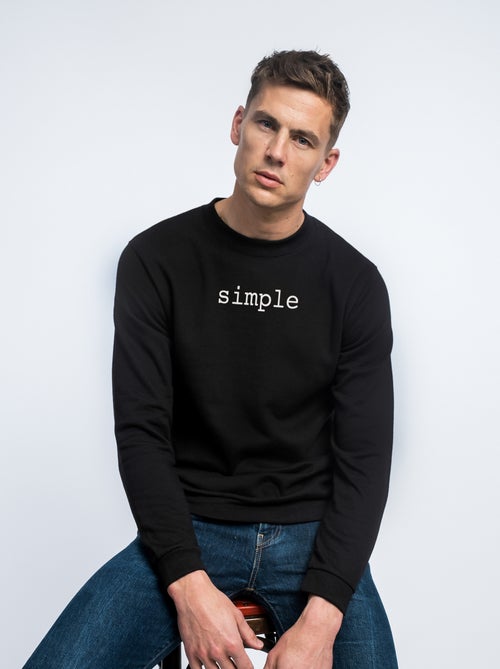 Felpa Uomo - SIMPLE - Kiabi