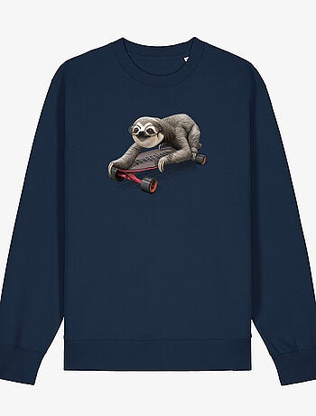 Felpa Uomo - SKATEBOARD SLOTH