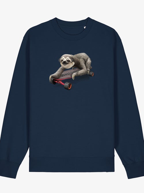 Felpa Uomo - SKATEBOARD SLOTH - Kiabi