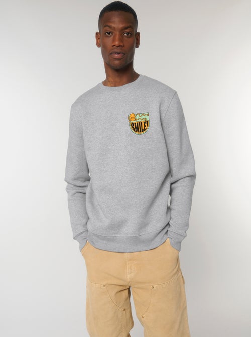 Felpa Uomo - SMILE COEUR - Kiabi