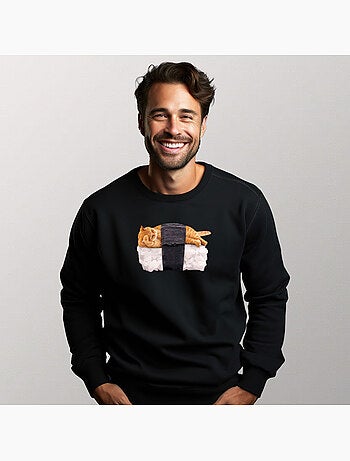 Felpa Uomo - SUSHI CAT