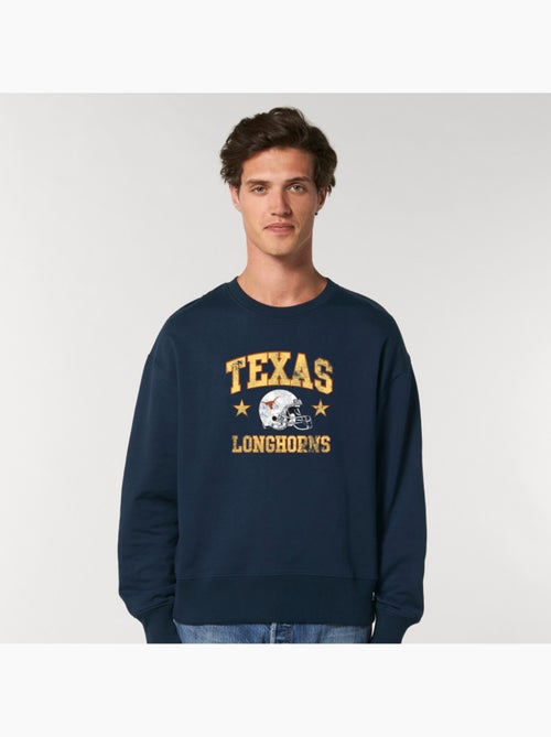 Felpa Uomo - TEXAS LONGHORNS YELLOW - Kiabi