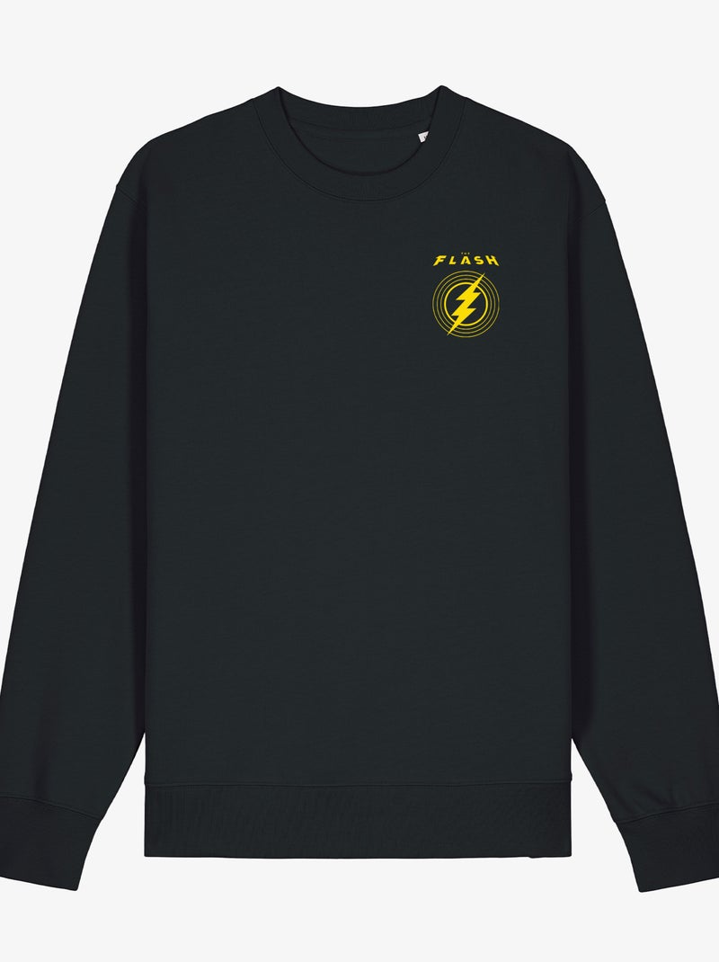 Felpa Uomo - THE FLASH LOGO CŒUR Nero - Kiabi