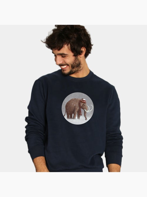 Felpa Uomo - THE ICE AGE SUCKED - Kiabi