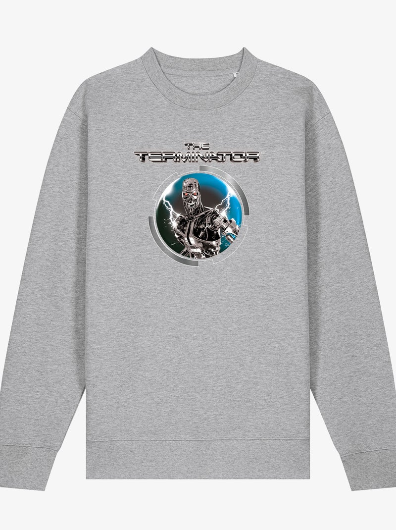 Felpa Uomo - THE TERMINATOR Grigio melangiato - Kiabi