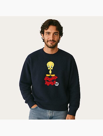 Felpa Uomo - TWEETY 80TH PORTRAIT