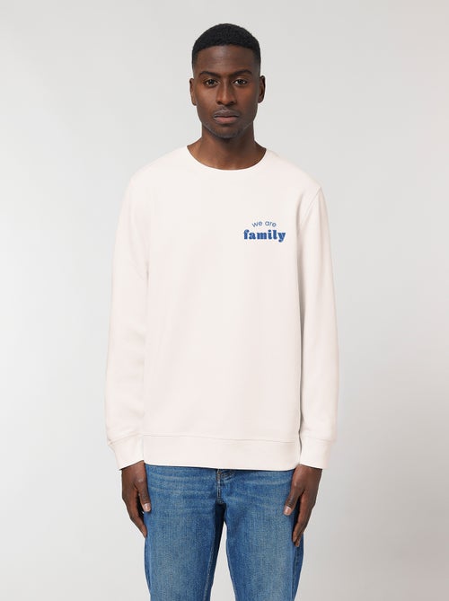 Felpa Uomo - WE ARE FAMILY COEUR - Kiabi