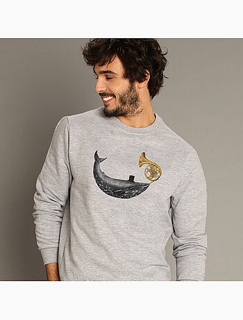 Felpa Uomo - WHALE SONG