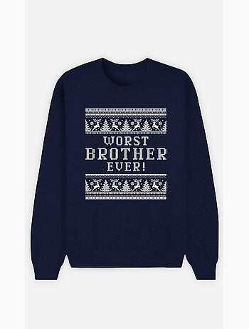 Felpa Uomo - WORST BROTHER EVER