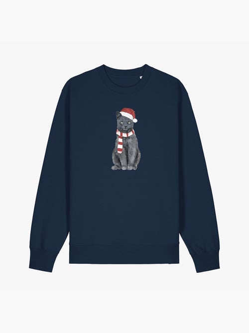 Felpa Uomo - XMAS CAT - Kiabi