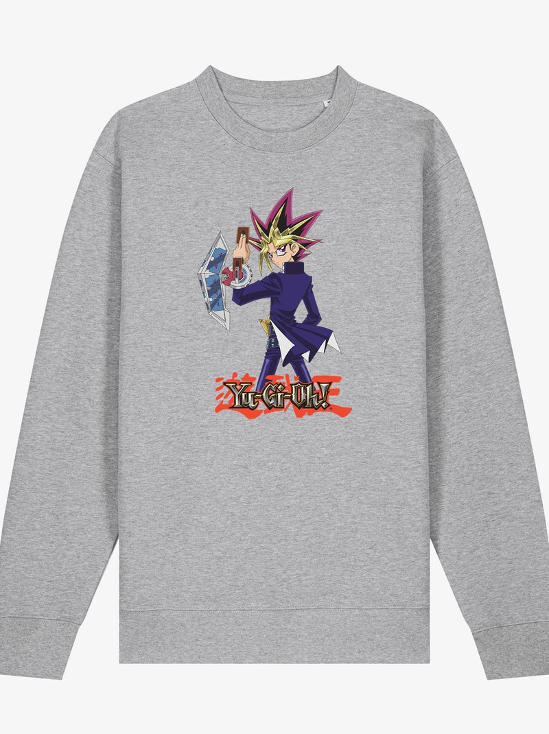 Felpa Uomo - YU GI OH 1 Grigio melangiato - Kiabi