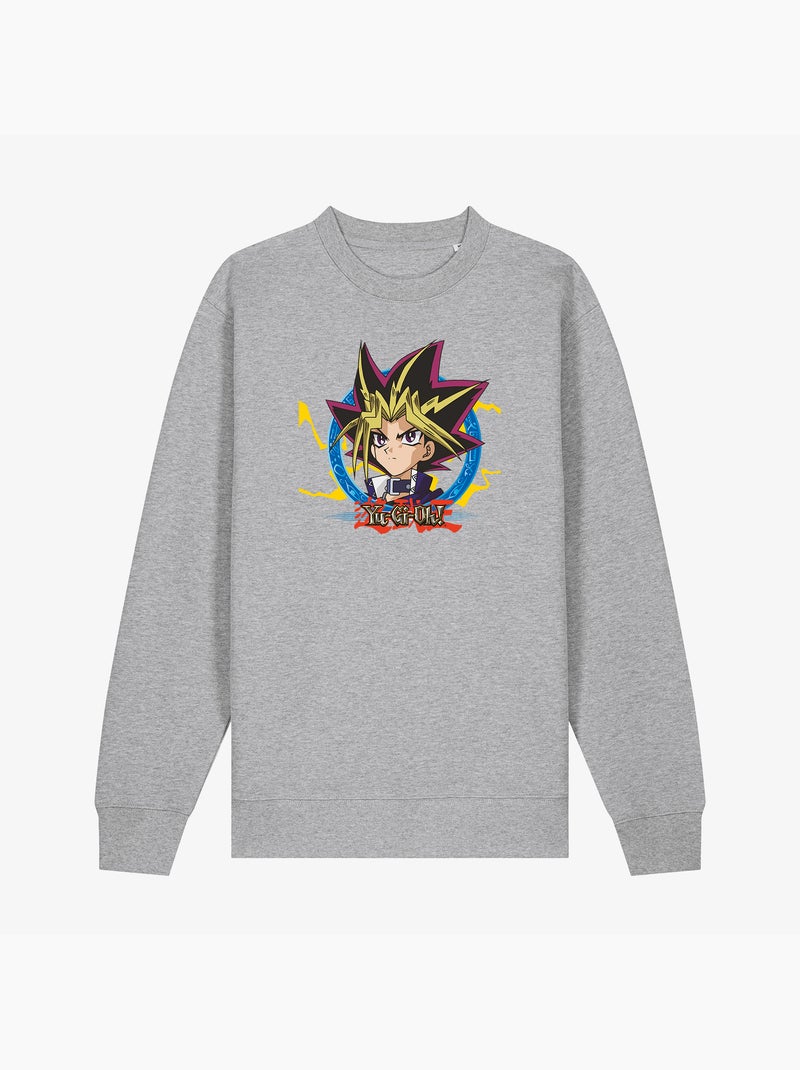Felpa Uomo - YU GI OH 2 Grigio melangiato - Kiabi