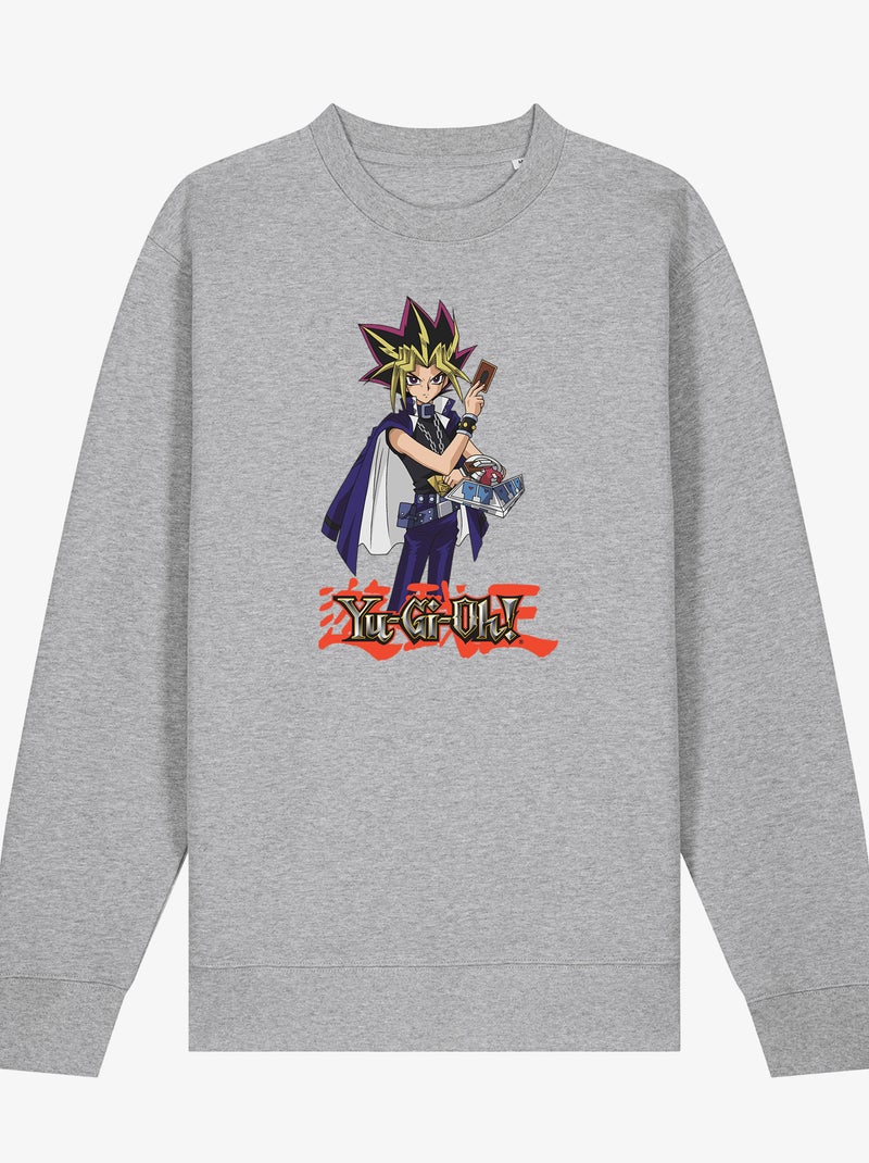 Felpa Uomo - YU GI OH 4 Grigio melangiato - Kiabi