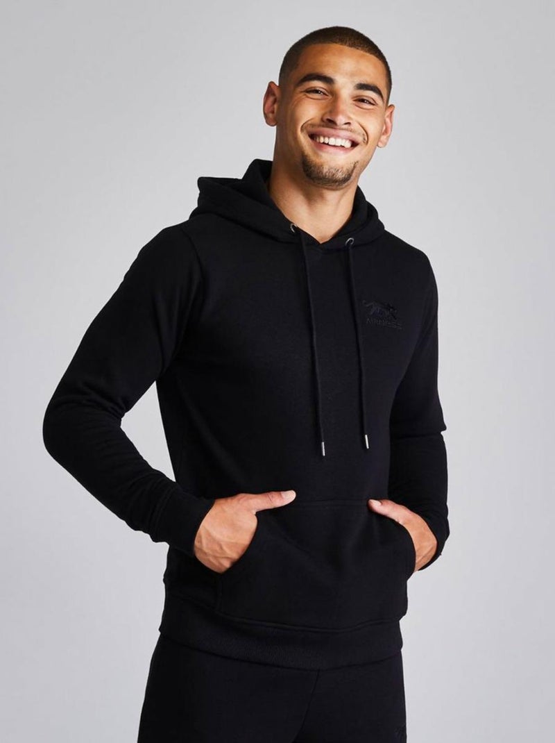 Felpa Uomo Airness Nero - Kiabi