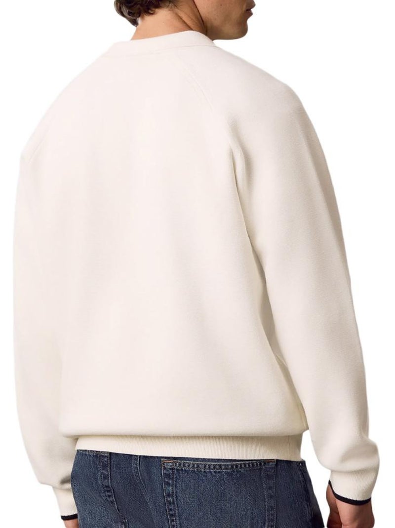 Felpa uomo calvin klein jeans Beige - Kiabi