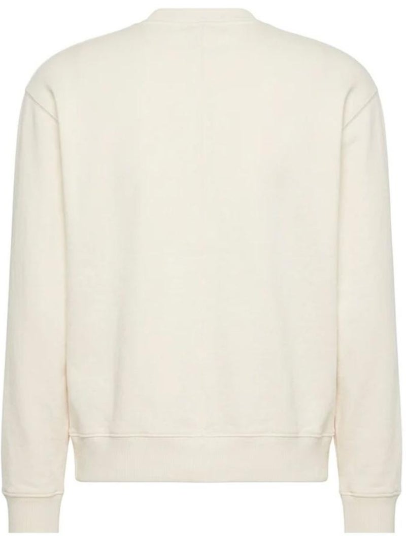 Felpa uomo calvin klein jeans Beige - Kiabi