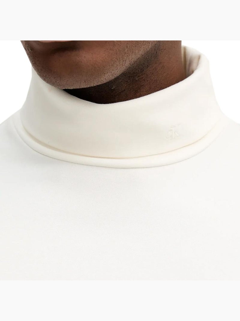 Felpa Uomo Calvin Klein Jeans Bianco - Kiabi