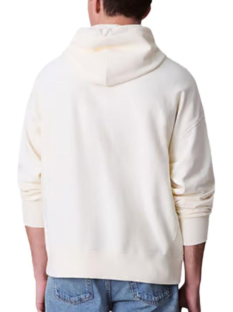 Felpa Uomo Calvin Klein Jeans Bianco - Kiabi