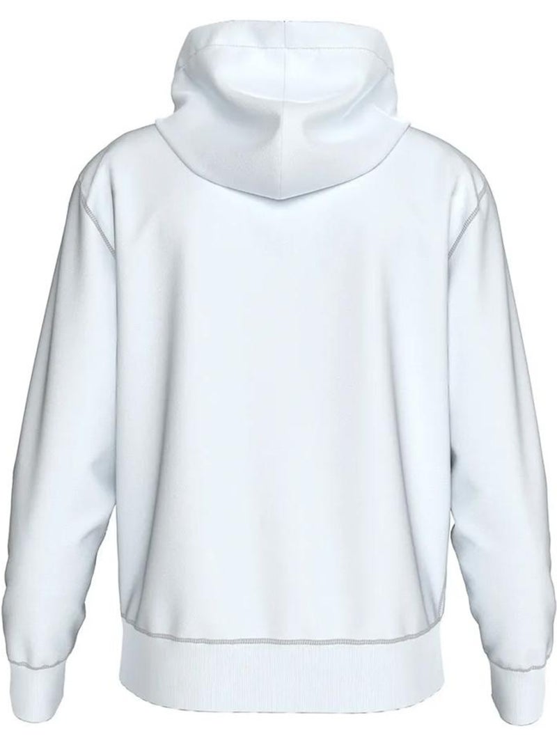 Felpa Uomo Calvin Klein Jeans Bianco - Kiabi