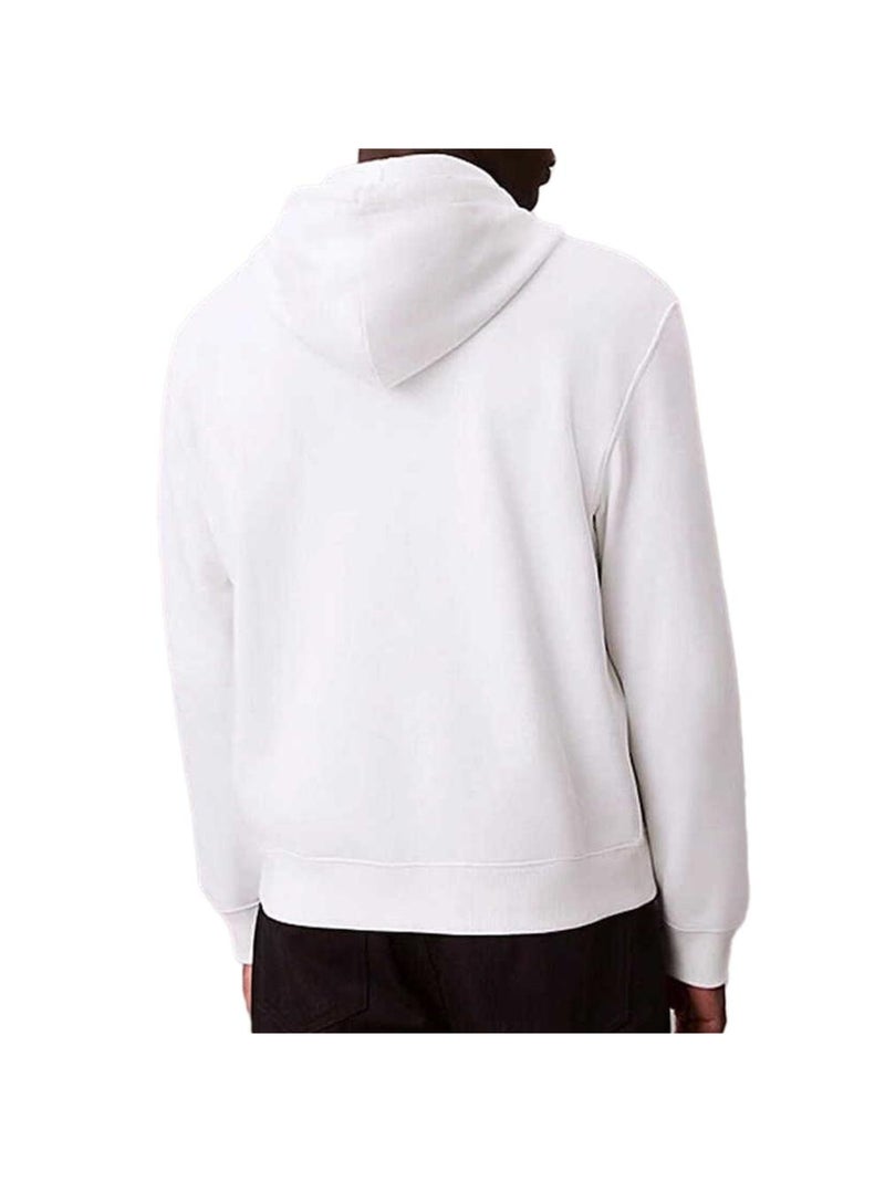 Felpa Uomo Calvin Klein Jeans Bianco - Kiabi