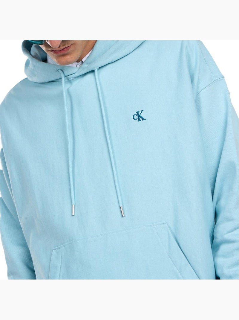 Felpa Uomo Calvin Klein Jeans Blu - Kiabi
