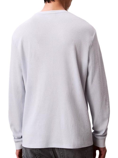Felpa uomo calvin klein jeans con logo a rilievo - Kiabi Felpa uomo calvin klein jeans con logo a rilievo - Kiabi