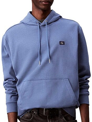 Felpa con Cappuccio da Uomo Calvin Klein Jeans