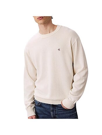 Felpa Uomo Calvin Klein Jeans Cotone