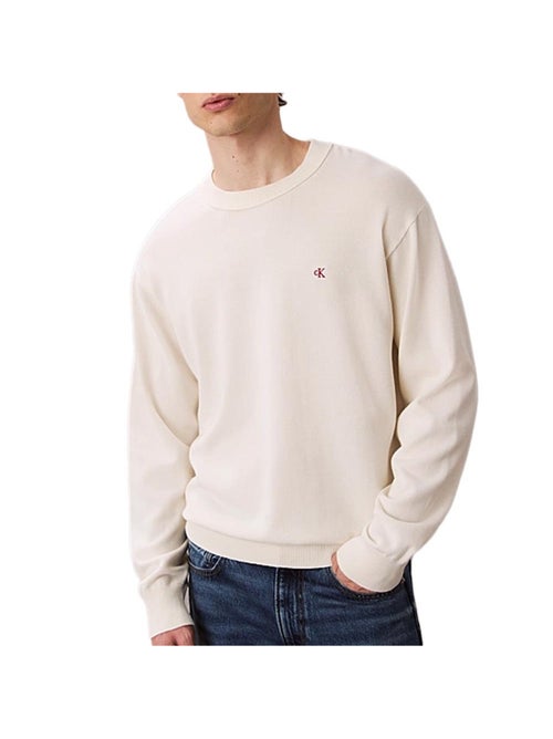 Felpa Uomo Calvin Klein Jeans Cotone - Kiabi