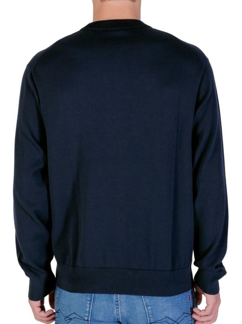 Felpa Uomo Calvin Klein Jeans in Cotone Blu marino - Kiabi