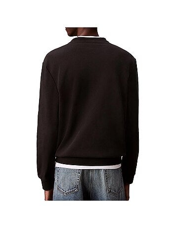 Felpa Uomo Calvin Klein Jeans in Spugna con Logo