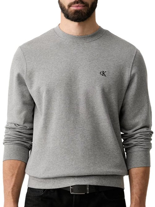 Felpa uomo calvin klein jeans in spugna - Kiabi Felpa uomo calvin klein jeans in spugna - Kiabi