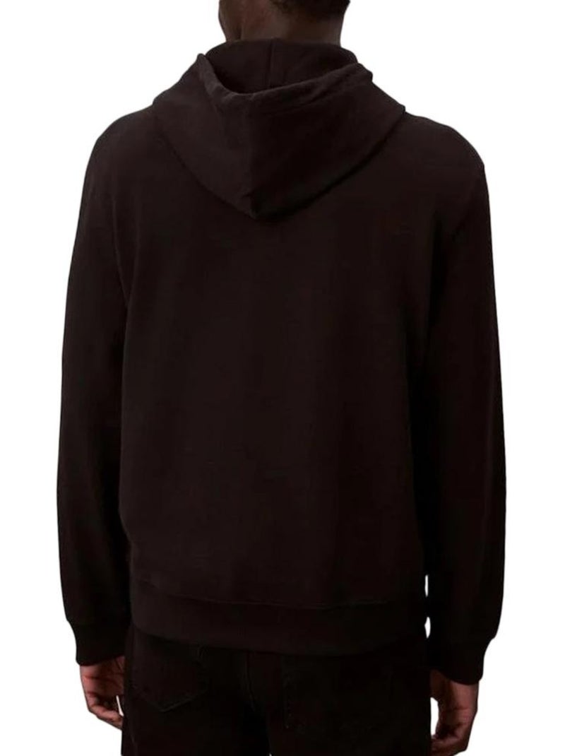 Felpa Uomo Calvin Klein Jeans Nero - Kiabi