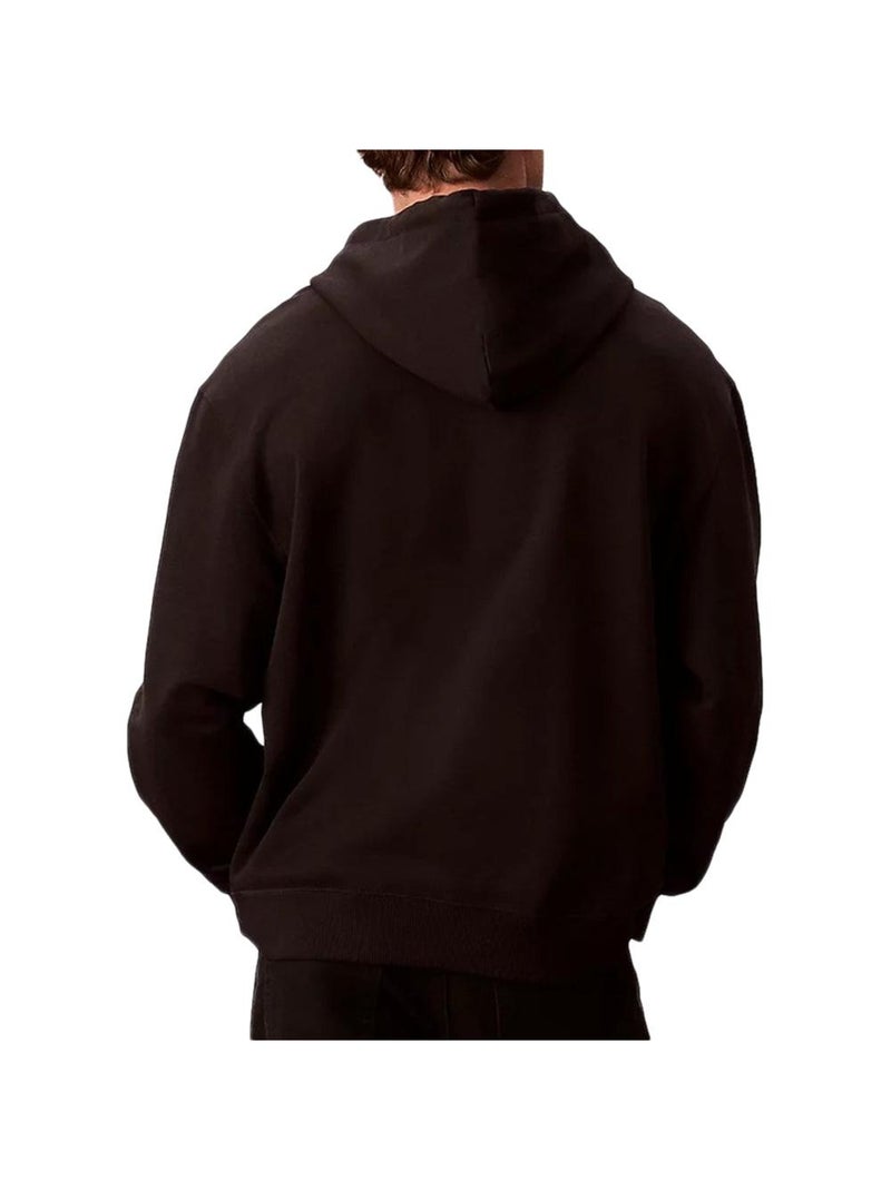 Felpa Uomo Calvin Klein Jeans Nero - Kiabi
