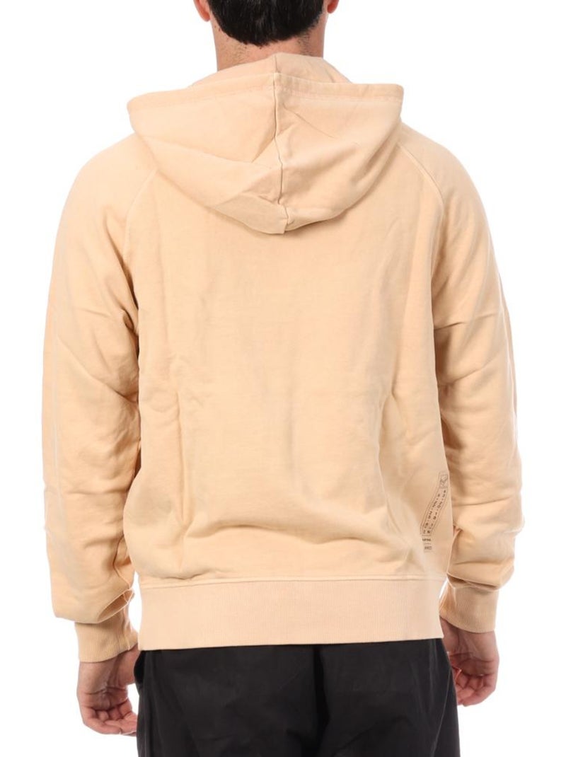 Felpa Uomo con Zip Kaporal Beige - Kiabi