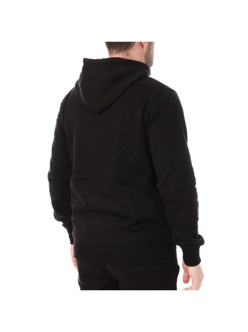 Felpa Uomo con Zip Lotto Nero - Kiabi