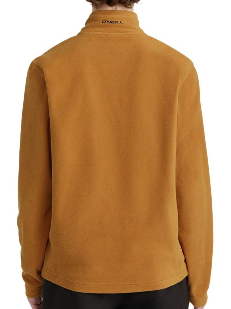Felpa Uomo con Zip O'Neill Giallo - Kiabi