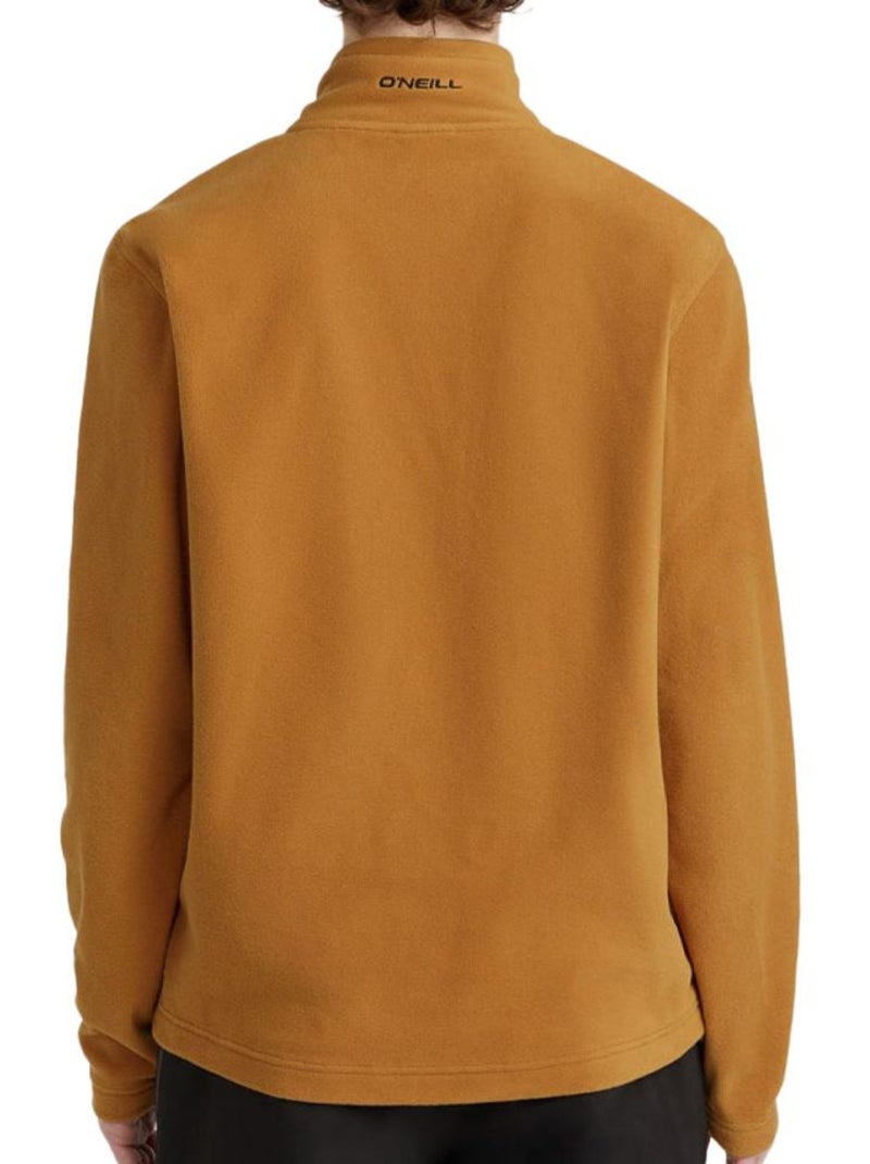 Felpa Uomo con Zip O'Neill Giallo - Kiabi