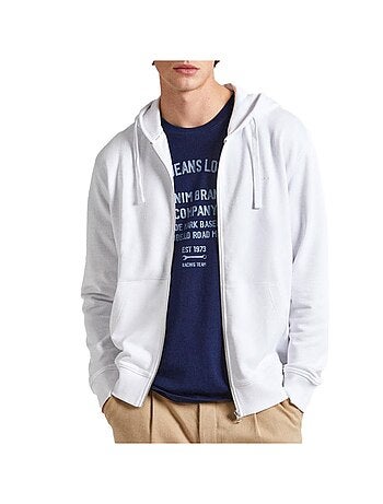 Felpa Uomo con Zip Pepe Jeans